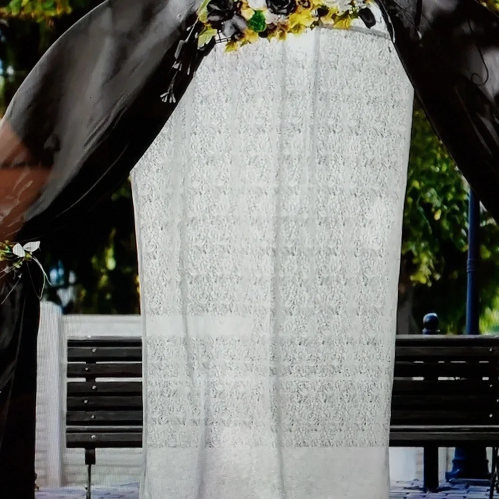 Chiffon Wedding Arch Drapes NWT - Picture 7 of 9
